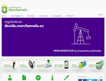 Tablet Screenshot of marchamalo.com